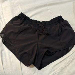 Black lululemon shorts
